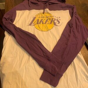 47 Brand Los Angeles Lakers Hoodie Size Large men’s/womens/ unisex